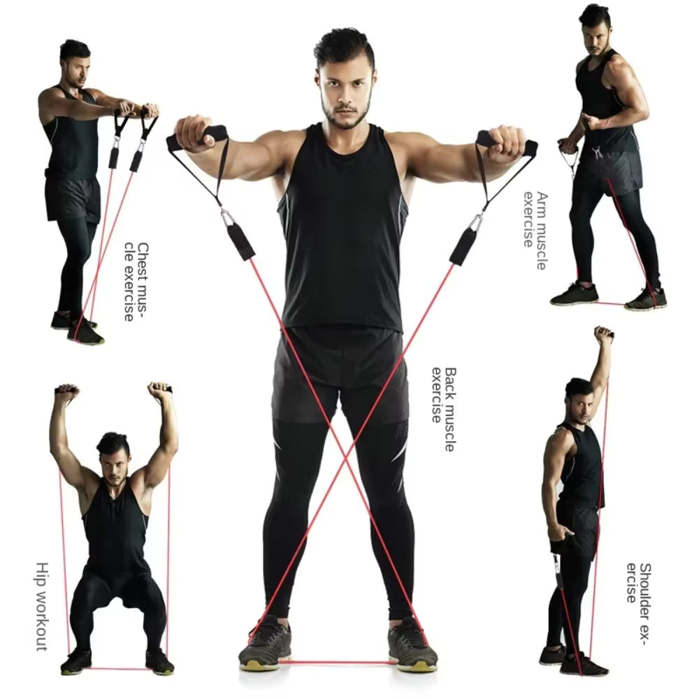 Bodybuilding Resistance Bands Set