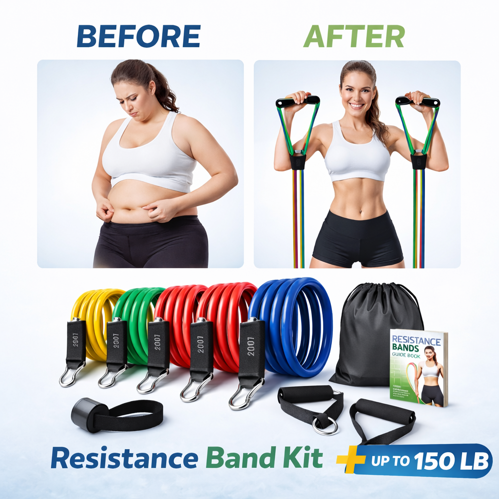 Bodybuilding Resistance Bands Set